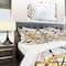 Designart 'Gold and Silver Helix' Modern & Contemporary Bedding Set - Duvet Cover & Shams